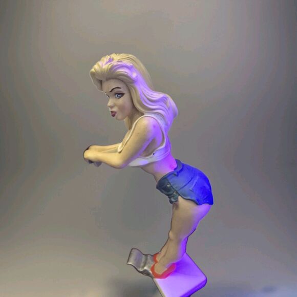 🛠️ Mechanic Pin-Up Can Holder | Fun Gag Gift for Garage or Man Cave 🍻 - Picture 5 of 7